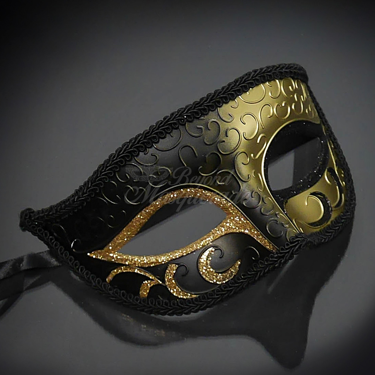 Couple's Masquerade Masks for Men Women by BeyondMasquerade.com