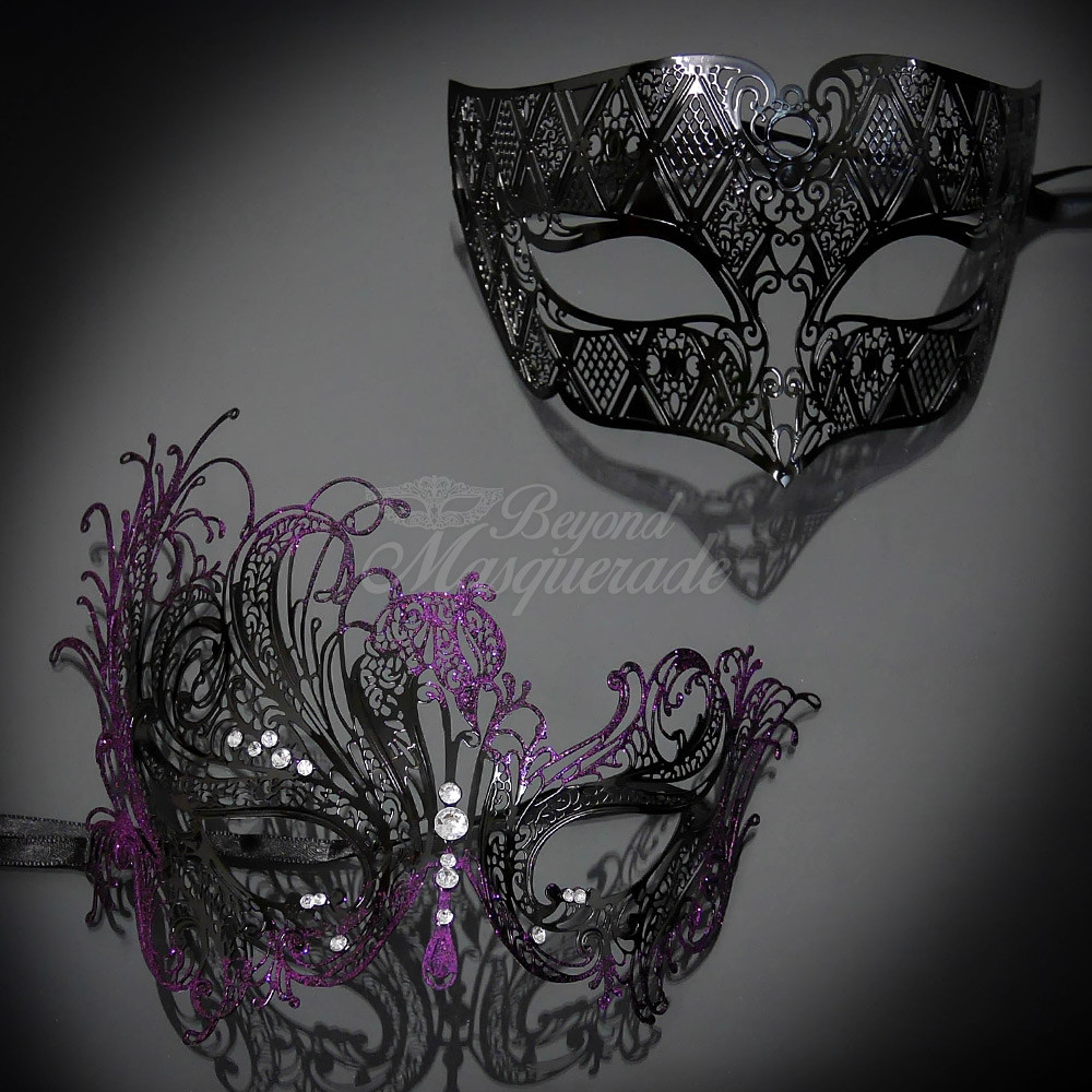 Couple's Masquerade Masks for Men and Women | FREE Shipping