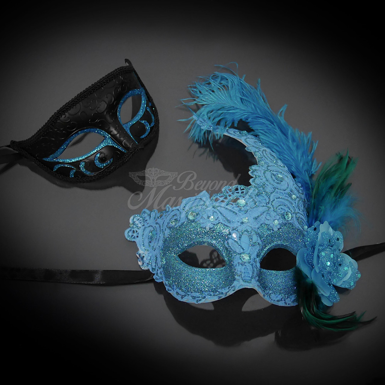 Halloween Couple's Masquerade Masks for Men Women US FREE SHIP