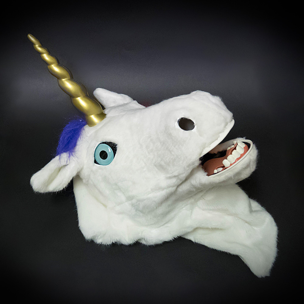 New Magical Unicorn Costume Masquerade Mask Free Shipping