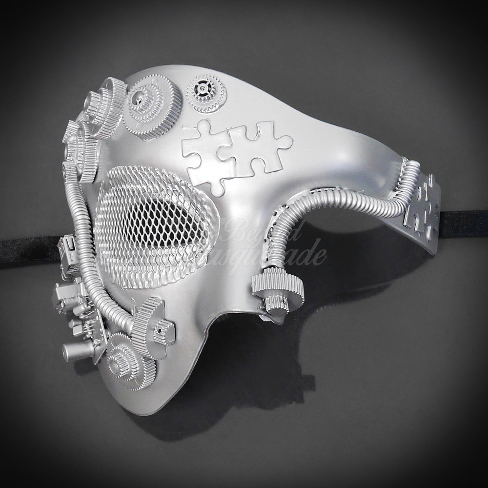 Women's Steampunk Masquerade Mask USA Free Shipping
