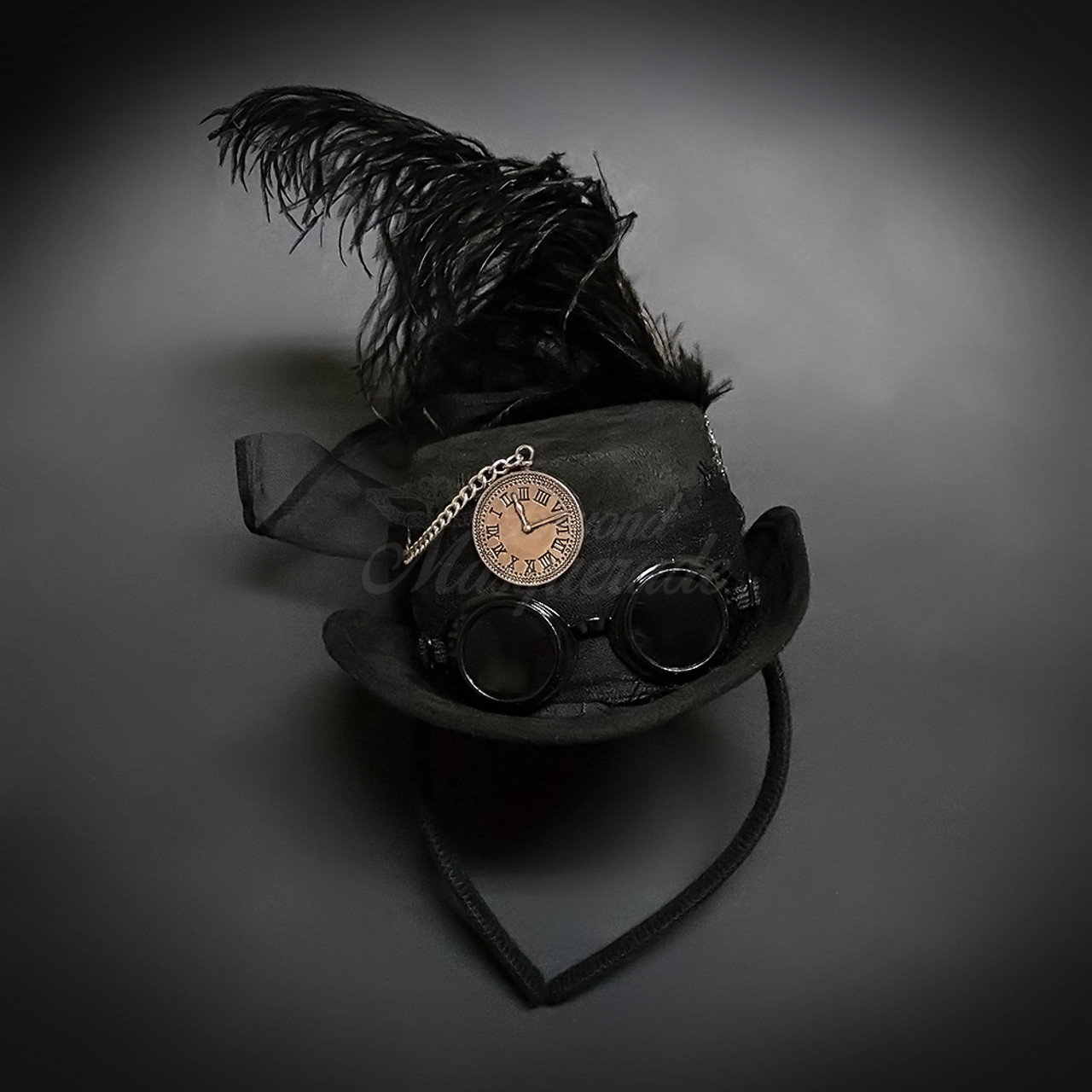 steampunk goggles top hat