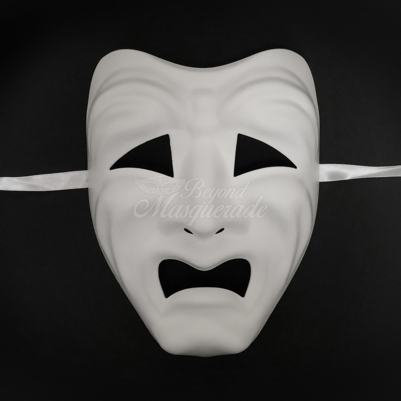 Blank Masquerade Mask, Mask Cosplay Blank