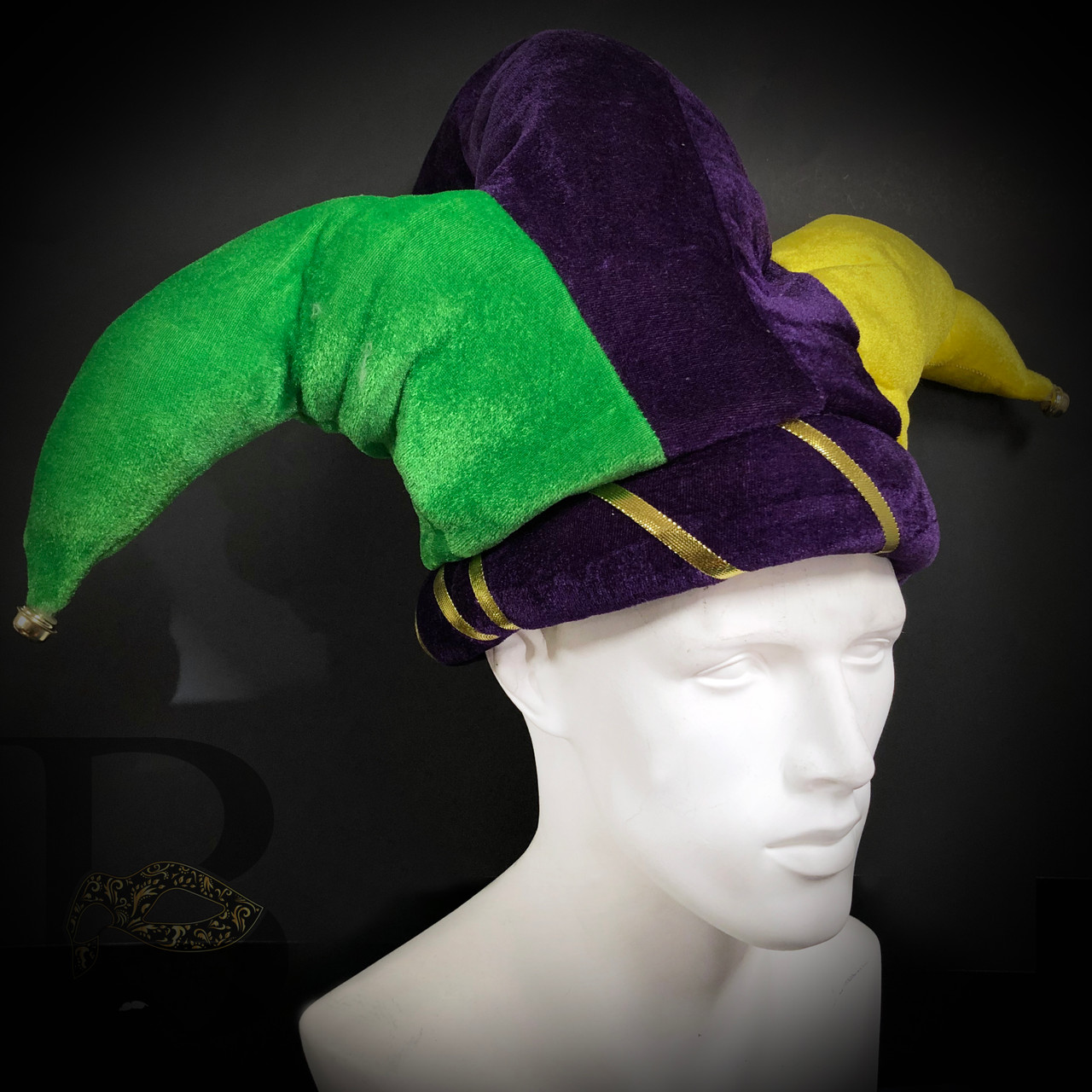New Jester Hat Mardi Gras Carnival Parade Hat Free US Shipping