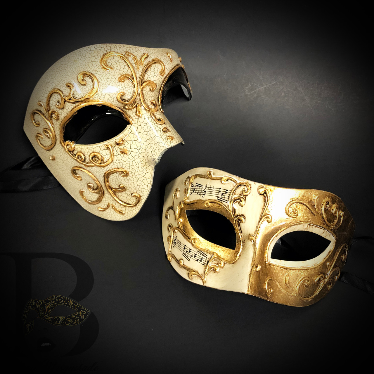 Halloween Couple's Masquerade Masks for Men Women US FREE SHIP