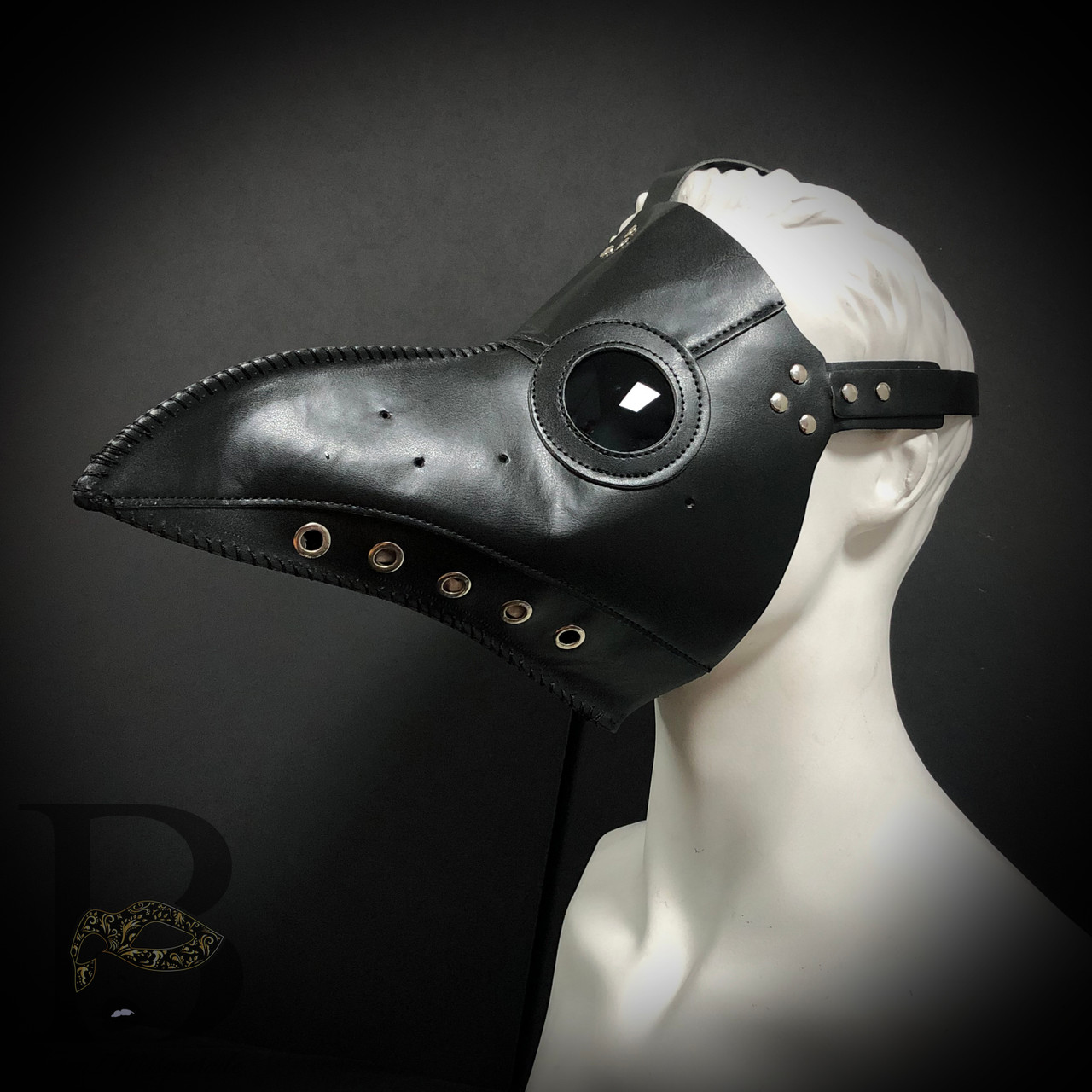 Forum Novelties Steampunk Totenkopf-Maske – Silber, Für Erwachsene