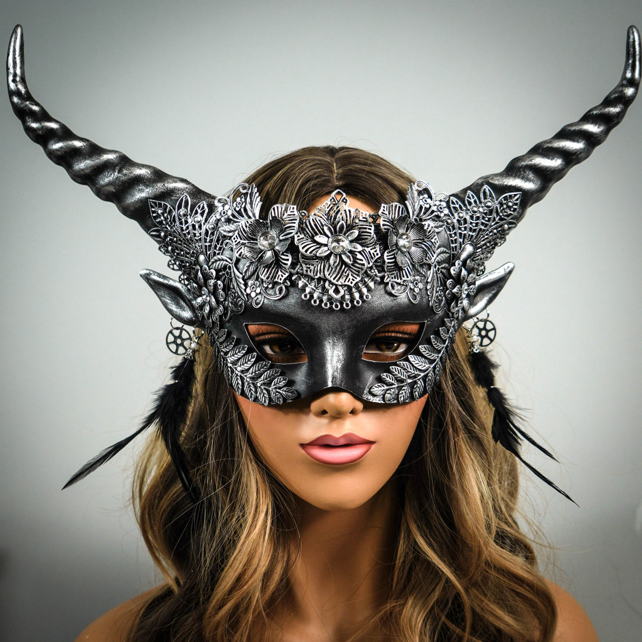 periskop uudgrundelig sand New Ram Masquerade Masks Burning Man Face Mask USA Free Shipping