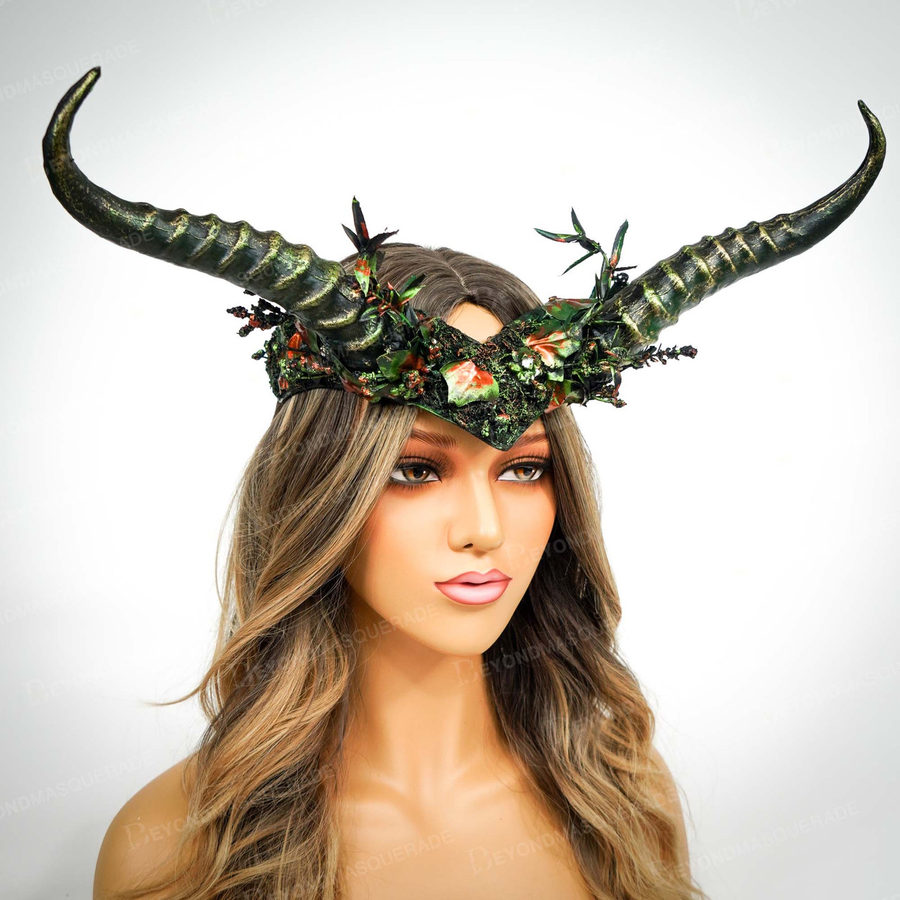 Fairy Ram Horns Headband Masquerade Masks US Free Shipping
