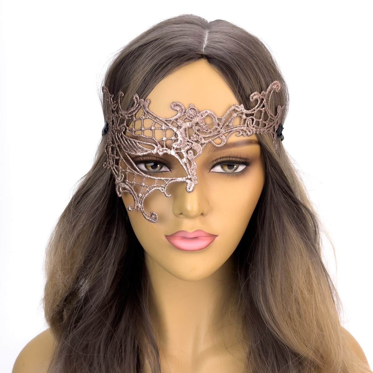 Gold Lace Masquerade Mask for Masquerade Ball Wedding Prom