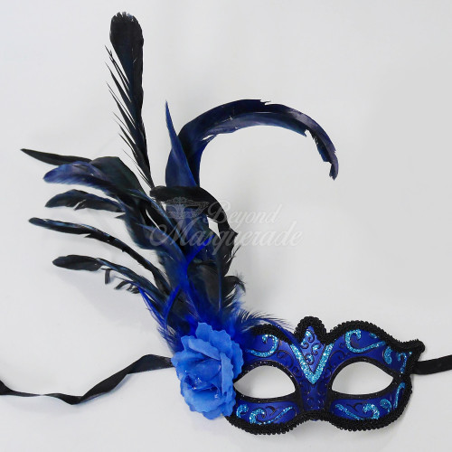 Couple's masquerade masks; free USA shipping.