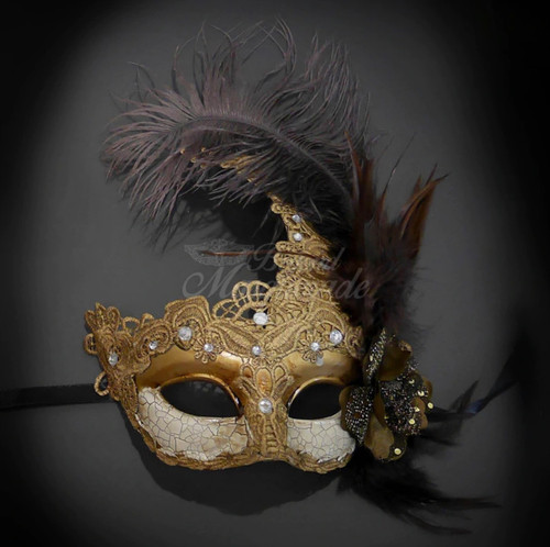 Beyond masquerade feather mask, masquerade masks with feathers,  gold masquerade mask, elegant masquerade masks for balls Beyond masquerade feather mask, masquerade masks with feathers,  gold masquerade mask, elegant masquerade masks for balls