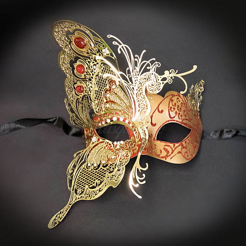 Couple's masquerade masks for masquerade ball party masks.