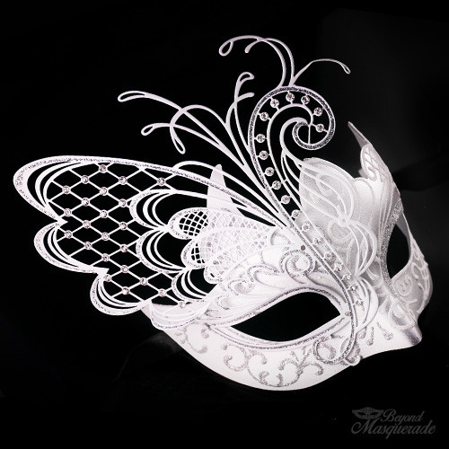 Elegant masquerade masks by Beyond Masquerade are great party masks for masquerade ball and masquerade prom. The party masks make great decorative masks too.