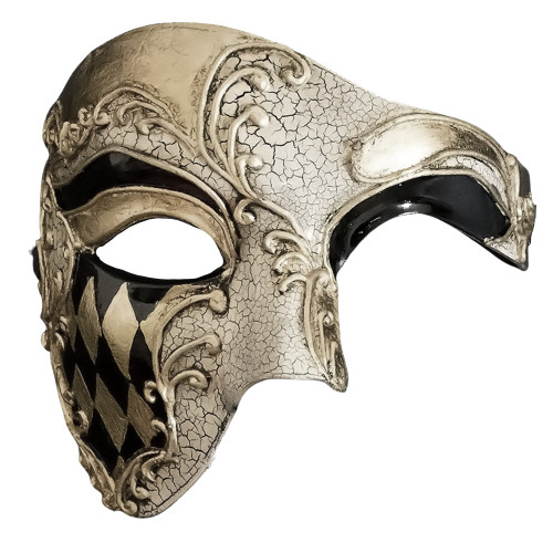 masquerade mask for men, phantom masks, phantom of the opera mask