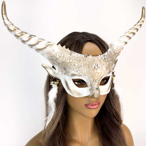 ram horn mask