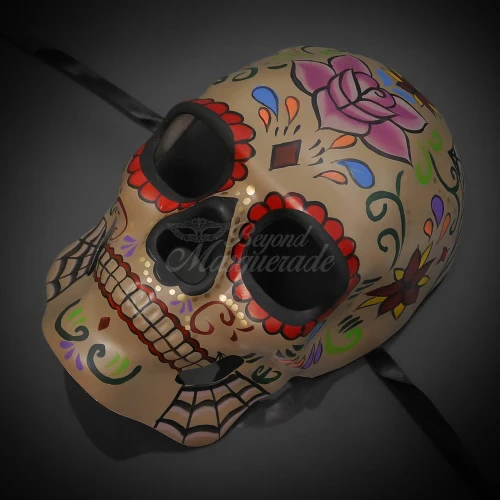 day of the dead mask, dia de los muertos, day of the dead party, day of the dead sugar skull, sugar skull mask.