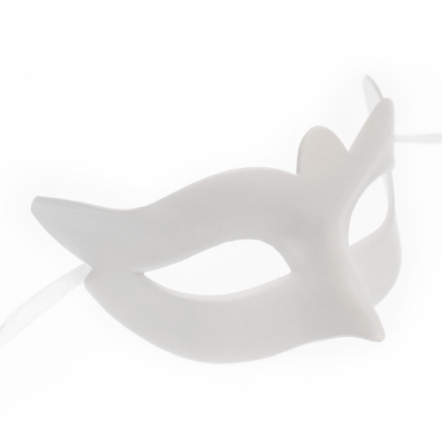 white diy masquerade mask party mask