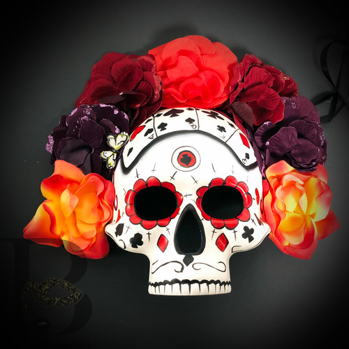 Day of the dead masks, day of the dead masquerade ball, day of the dead mask.