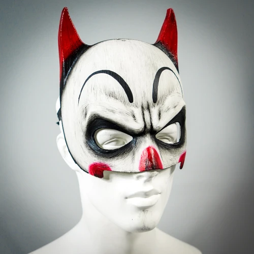 Scary clown mask, scary clown face mask, Batman clown mask, clown face mask, Halloween mask, Batman mask, clown mask, scary clown mask, scary batman mask. Halloween costume masks.