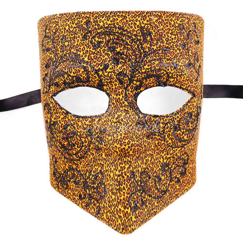 Bauta Masquerade Wild Yellow