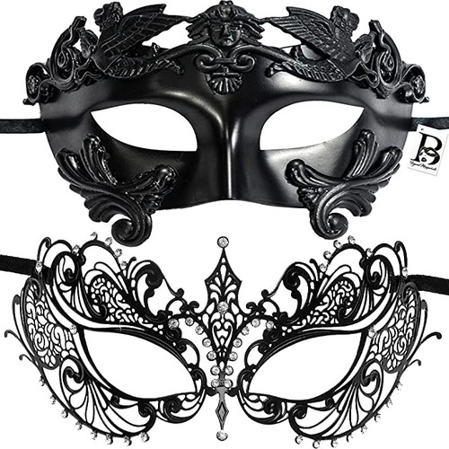 couples masquerade masks, for him and her, masquerade mask for couples, masquerade ball masks, masquerade masks for him and her, expensive masquerade masks, masquerade mask, party masks, cosplay masks, black masquerade masks