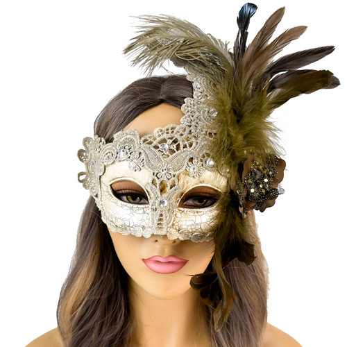 Masquerade Mask for Women, Masquerade Mask, Mask, Masquerade Ball Mask,  Silver and Black, Medieval Fantasy 