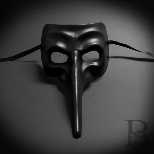 Blank Black Mask - Party Time, Inc.