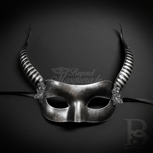 Horn fantasy masquerade masks, female venetian masks, horned fairy masquerade mask, silver masquerade mask Horn fantasy masquerade masks, female venetian masks, horned fairy masquerade mask, silver masquerade mask