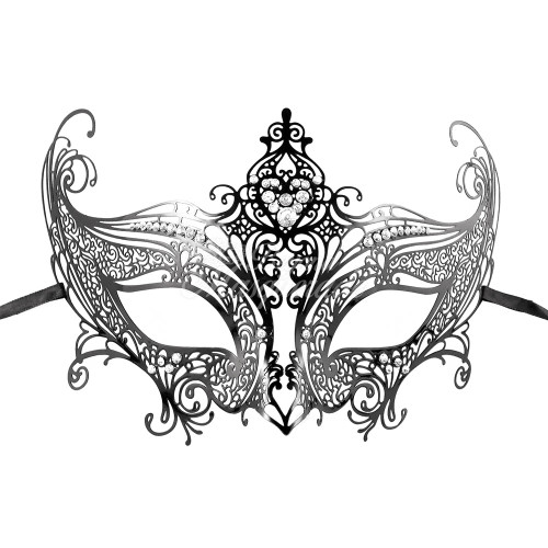 Black metal masquerade mask. The best masquerade masks by beyond masquerade. Masquerade masks for couples, couple's masquerade masks, masquerade masks near me. King and queen masquerade masks, couple masquerade masks.