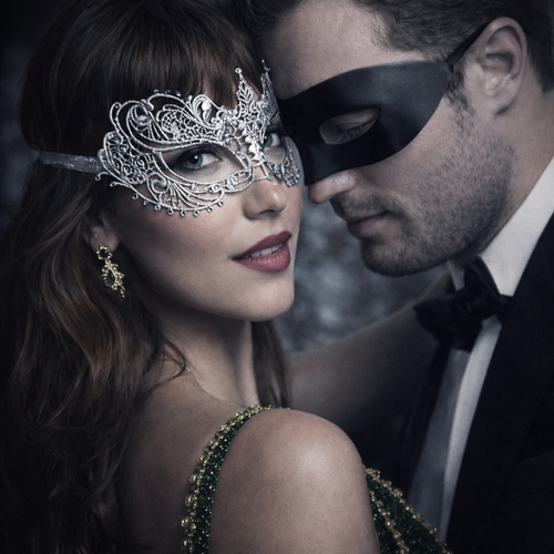COUPLES MASQUERADE MASKS