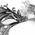 Filigree Metal Butterfly Masquerade Mask Elegant Rhinestone Venetian Mask