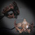The King and Queen outfit for the holidays! Feel like a king and queen with these couple's masquerade masks. This set is in a gorgeous rose gold color that will match your rose gold themed wedding. Perfect for wedding masquerades and couples attending homecoming dance.