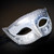 Couple's masquerade masks, Halloween costume masks, masquerade masks for prom and party masks.