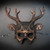 Horns Antlers Masquerade Mask | Deer Animal Masqurade Mask  
