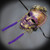 Masquerade Mask Luxurious Wall Decor Mask Gold Purple M31085