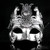 Greek God Mask |  Roman Masquerade Mask Silver  M33169