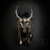 ram masquerade mask animal skull mask goat skull mask