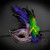 Party Mask Mardi Gras Feather Masquerade Mask M8349 Party Mask Mardi Gras Feather Masquerade Mask M8349