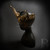 Gold horn fantasy masquerade masks, female venetian masks, horned fairy masquerade mask, silver masquerade mask