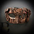 Copper steampunk masquerade masks, copper masks, party masks, steampunk outfit, steampunk masquerade mask.
