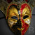 Venetian jester mask, masquerade jester  costume ball mask, black gold red jester masquerade mask Venetian jester mask, masquerade jester  costume ball mask, black gold red jester masquerade mask