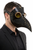 Black Croc Plague Doctor Mask Haute Gothic