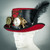 Steampunk hat, steampunk costume hat, steampunk costume, steampunk accessory.