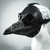 Steampunk covid plague doctor face mask, steampunk mask, steampunk bird mask, bird doctor mask, plague doctor bird mask, steampunk costume mask, burning man mask, black bird mask, animal mask.