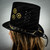 Steampunk hat, steampunk costume top hat, steampunk top hat, steampunk costume hat.