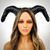 horns headband, Dragon Satyr Cosplay Costume Horns Headband for Adults Halloween Horn
