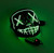 LED face mask, horror face mask, halloween mask, LED light up mask, light up face mask