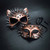 couples masquerade masks, spiked masks, steampunk masks, spiked cat woman mask, cat woman mask, cat mask with spikes