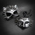 couples masquerade masks, spiked masks, steampunk masks, spiked cat woman mask, cat woman mask, cat mask with spikes