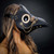 Steampunk Mask, Steampunk covid mask, plague doctor mask, steampunk masquerade mask, 